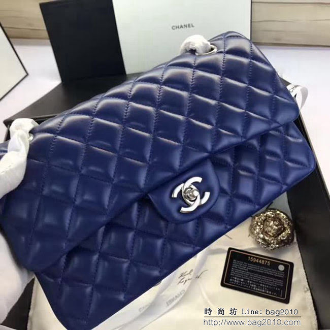 香奈兒CHANEL 原單精品升級版A1112進口小羊皮 金銀鏈條單肩斜挎包 DSC1415